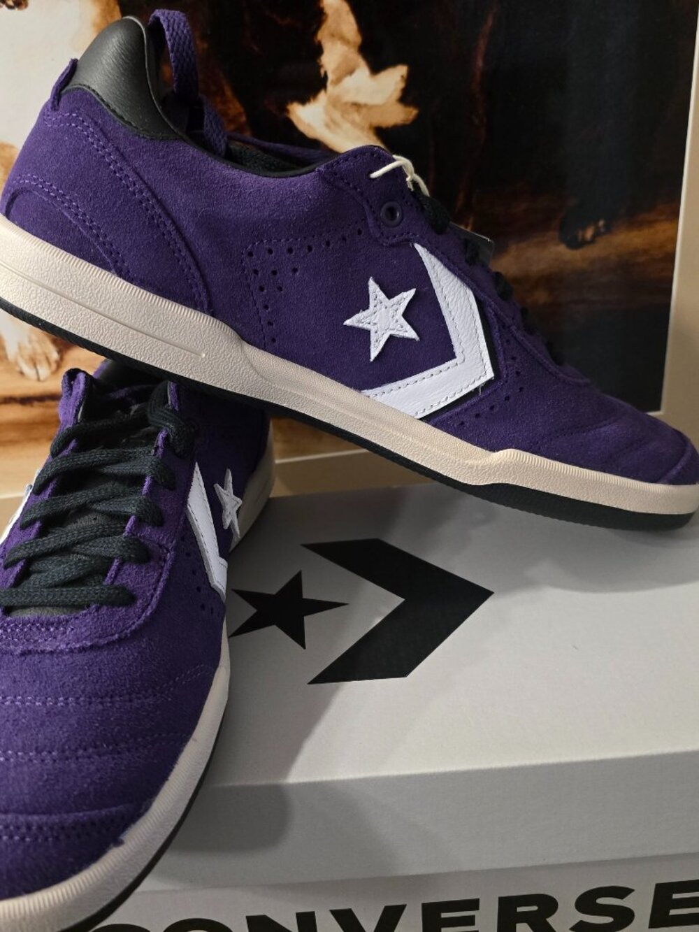 Converse CONS Louie Lopez Pro 2 Purple A15836C Suede Skate Shoes Mens Sz 10.5